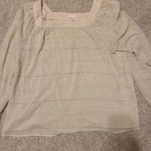 Womens long sleeve top